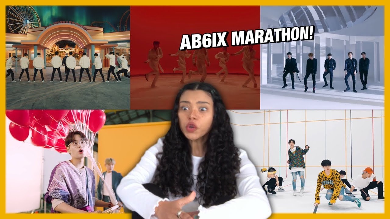AB6IX MV MARATHON! 1, 2, 3/STAY YOUNG/THE ANSWER/BLIND FOR LOVE/HOLLYWOOD MV | REACTION!!