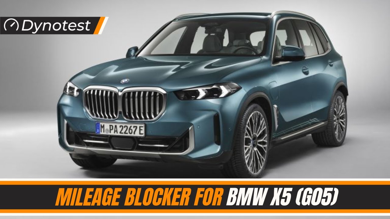 BMW X5 G05  - MILEAGE BLOCKER from Dynotest - Installation and use