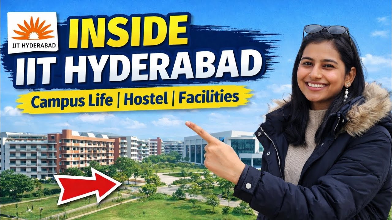 IIT Hyderabad Campus Life | Hostel, Sports & Student Life | Inside IITHyderabad Chemistry Department