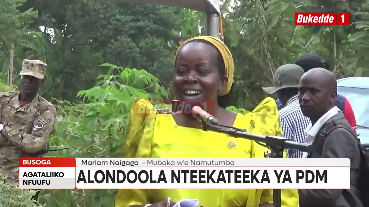 Agataliikonfuufu Pulezidenti Museveni atandise okulambula ebitundu bya Busoga ng’akunga abantu ku PD