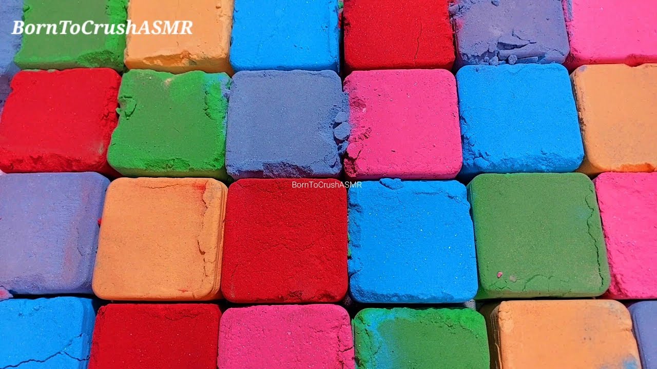 9K IG Celebration🥳🎉 | Colorful Baking Soda Crush | Satisfying | Relaxing | ASMR Baking Soda |