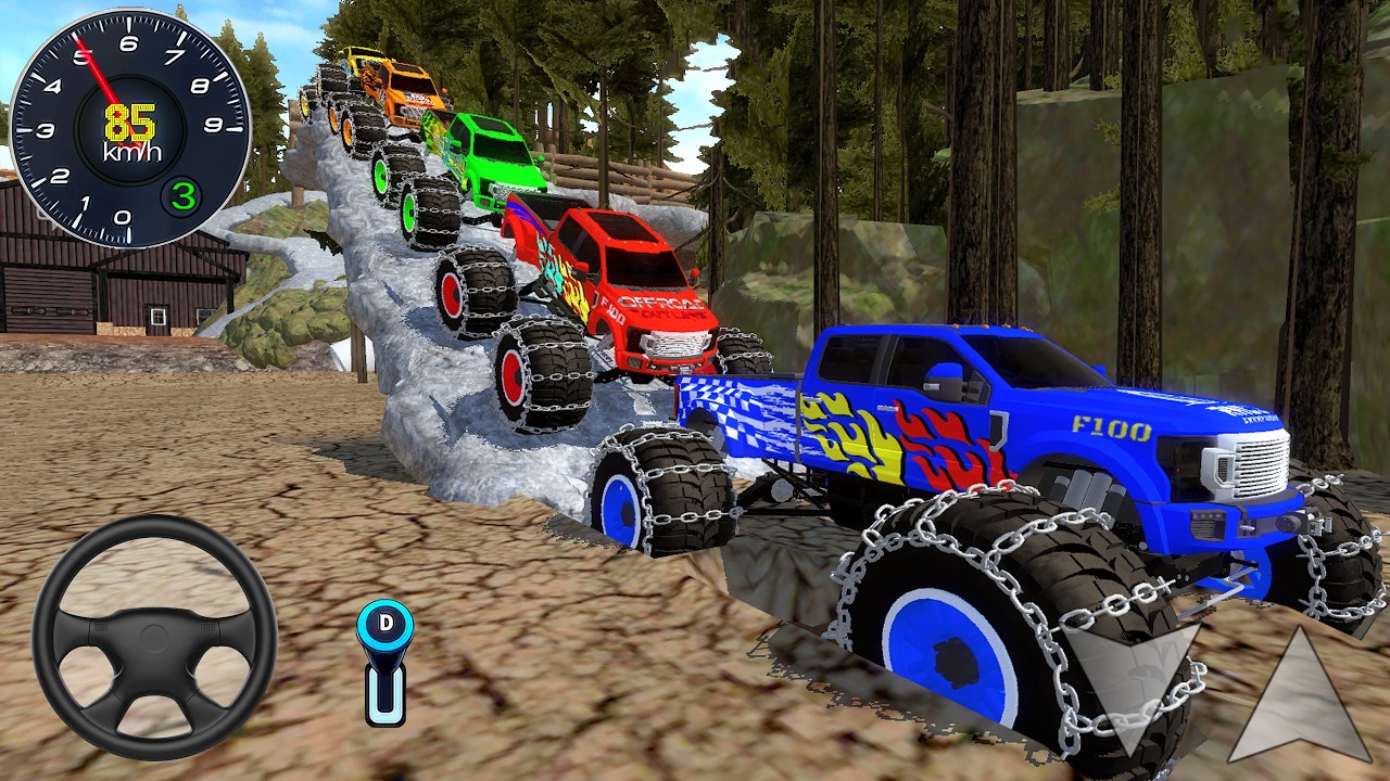 Jeep Cars Mega Stunts Ramp Simulator #2 - Offroad Monster Truck Driving 3D - Android Gameplay IOS