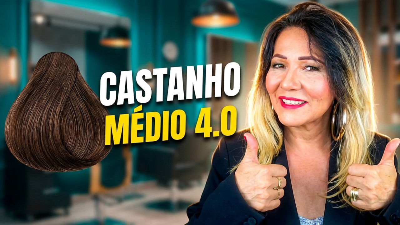 MISTURAS PARA CASTANHO MÉDIO + Cobrir Cabelo Branco