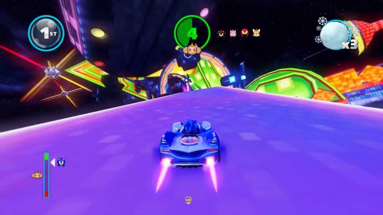 Carnival Crash - Expert S-Rank - Sonic & All-Stars Racing Transformed 1080p HD