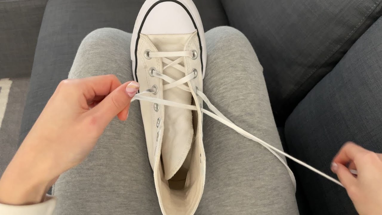 Как зашнуровать кеды Converse Chuck Taylor All Star