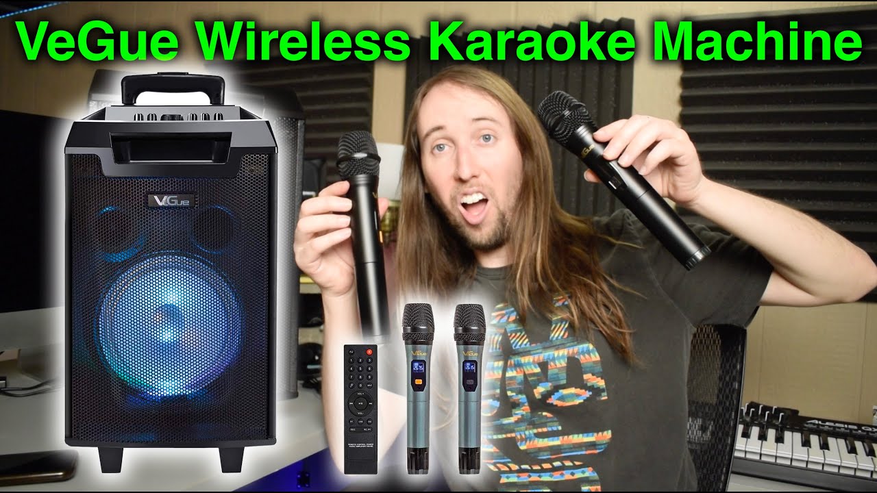 Wireless Karaoke Machine Review VeGue