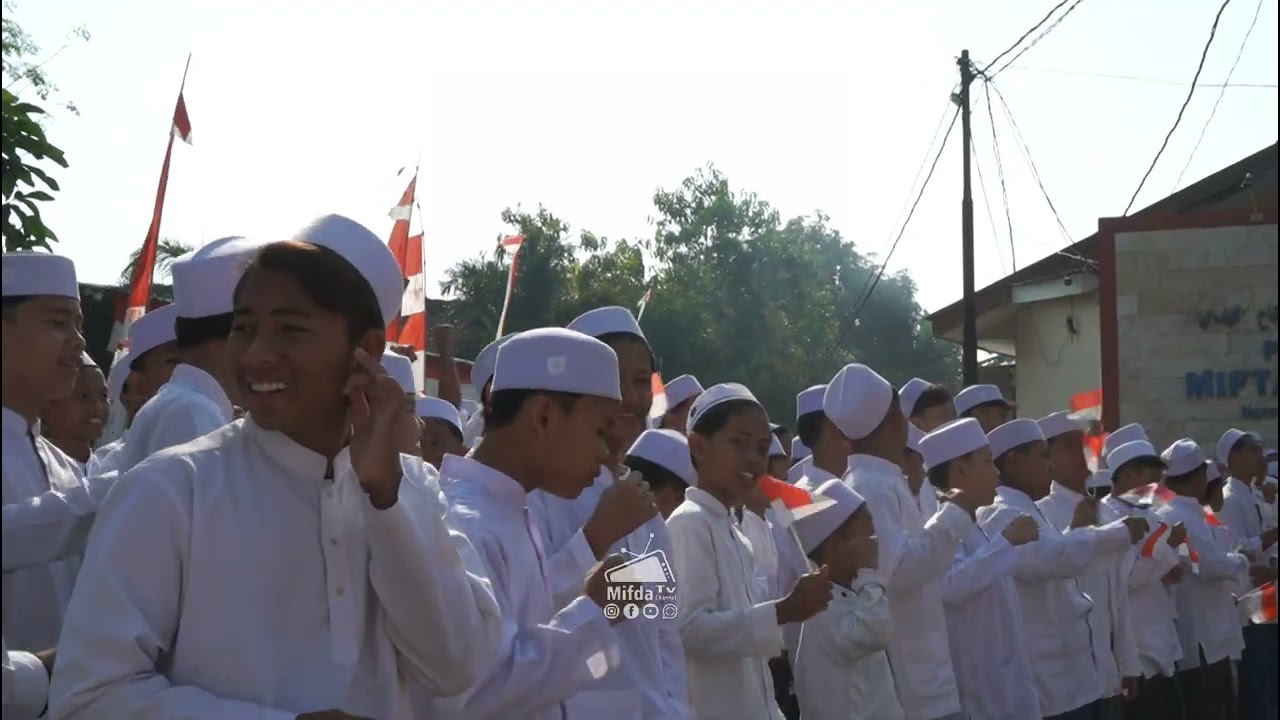 UPACARA HUT RI Ke 80 || PONDOK PESANTREN ASSALAFI MIFTAHUL HUDA NGROTO 2025.
