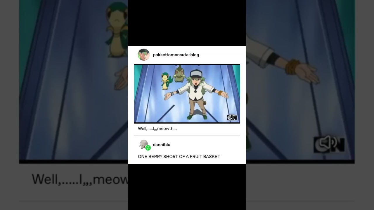 meowth was so disgusted by N 🤣