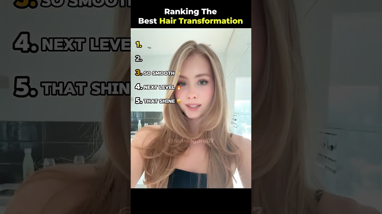 Ranking The Best Hair Transitions #ranking