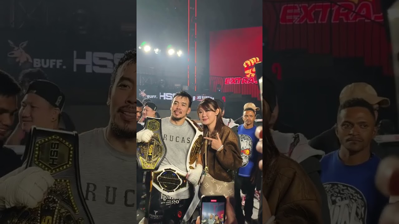 RUDY GOLDEN BOY MENANG🔥🔥🔥🔥🔥 