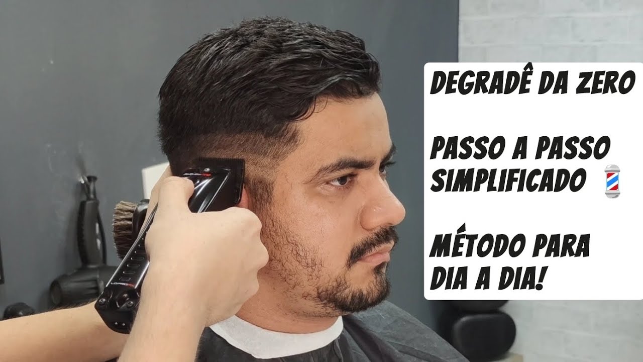 DEGRADÊ DA ZERO | PASSO A PASSO SIMPLIFICADO | MIKE FERREIRA BARBER