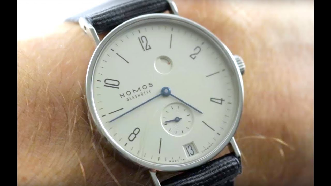 Nomos Glashutte Tangente Date Power Reserve (131) NOMOS Watch Review
