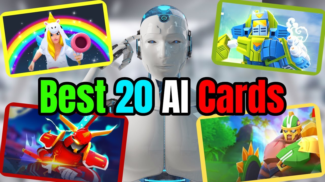 🤖TOP 20 Cards with the Best AI Ranking⚙️Ft. FraggerHimself🔥|🎯 #Frag Pro Shooter
