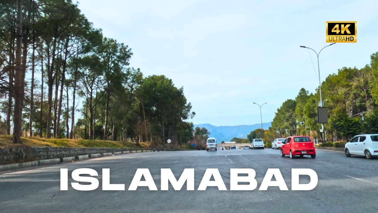 Driving Rawalpindi to Islamabad 🇵🇰 | Murree Road 4K