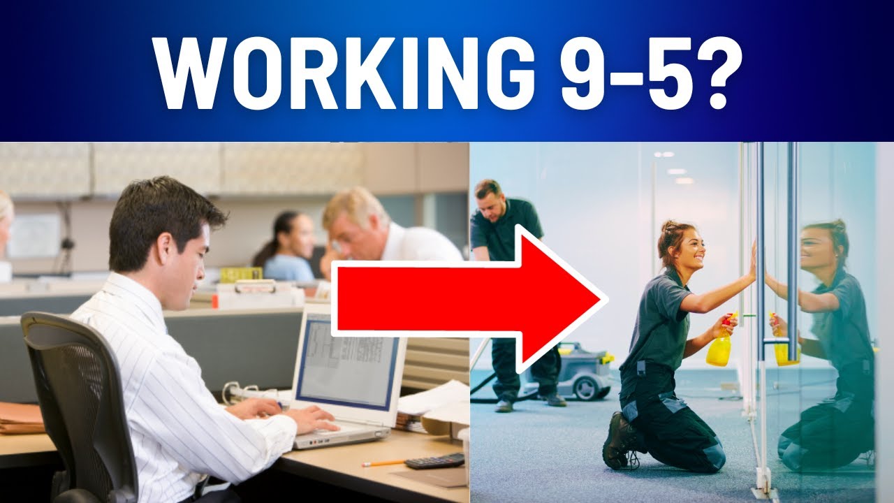 How To Grow A Cleaning Company While Working A 9-5