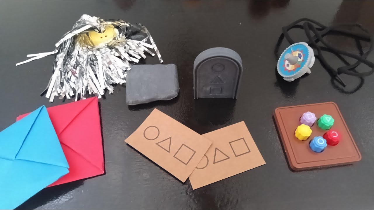 JUGUETES DEL JUEGO DEL PULPITO (calamar) SET PENTATLON A SEIS PIERNAS
