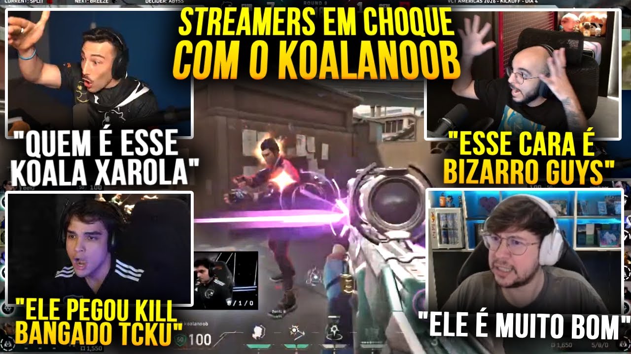 TODOS VÃO A LOUCURA COM JOGADAS DO KOALANOOB e FURIA! FURIA TEM VAGA NO MASTERS?