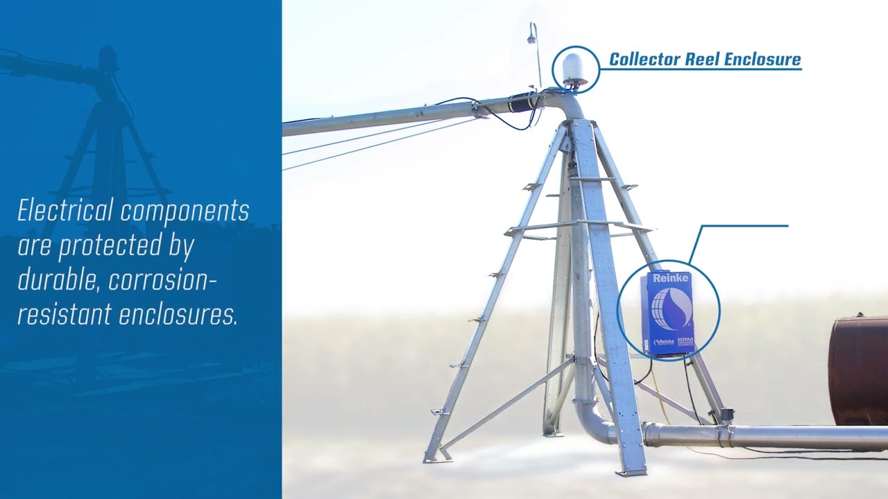 Проектирование и дизайн Center Pivot с Reinke