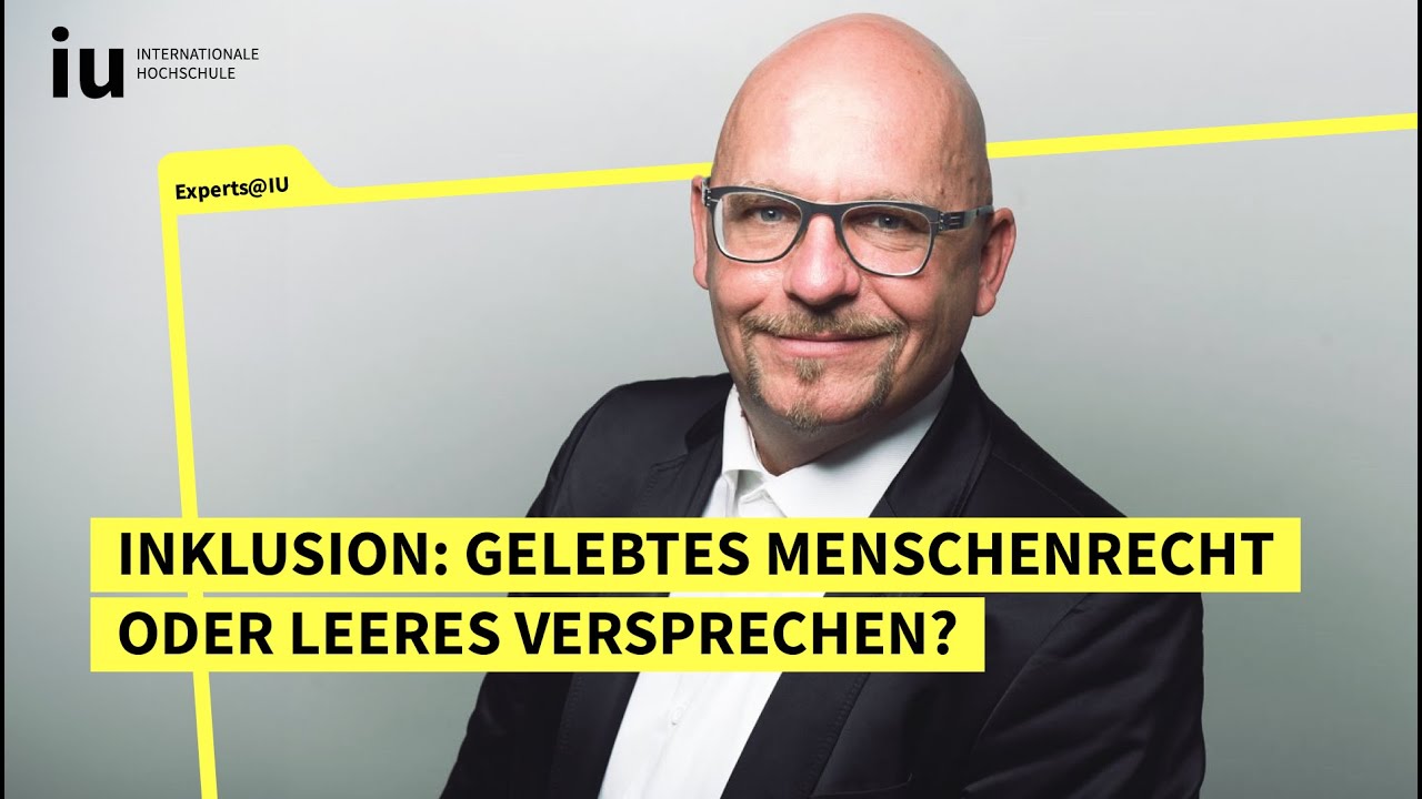 Verantwortung und Inklusion: IU Experte klärt auf!