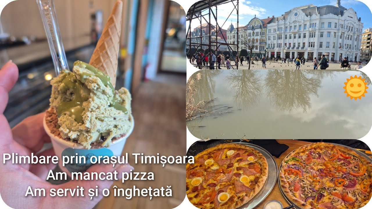 O ieșire cu ale mele colege pe Malul Bega i din Timișoara/Cum arată orașul Timișoara o parte din ea.