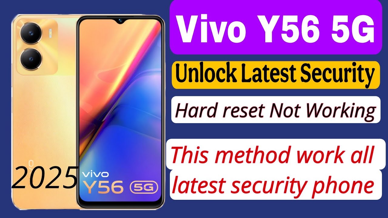 Vivo Y56 5G Unlock Latest Security 2025 Final Solution / All Vivo Latest Phone Unlock By Easy Jtag