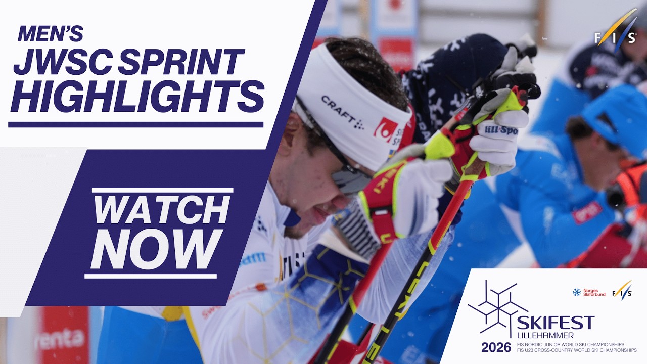 JWSC Men's Sprint | Highlights | FIS Cross Country