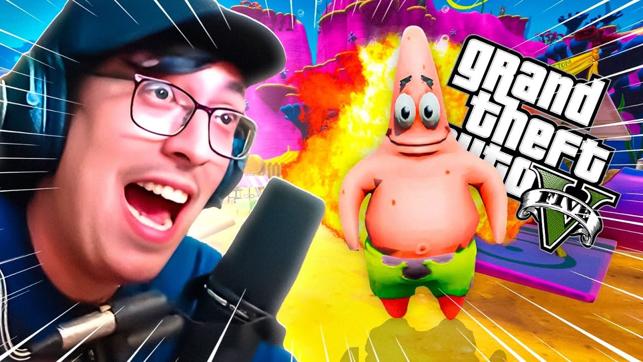 El Uriel JUEGA un GTA de PATRICIO ESTRELLA XDD