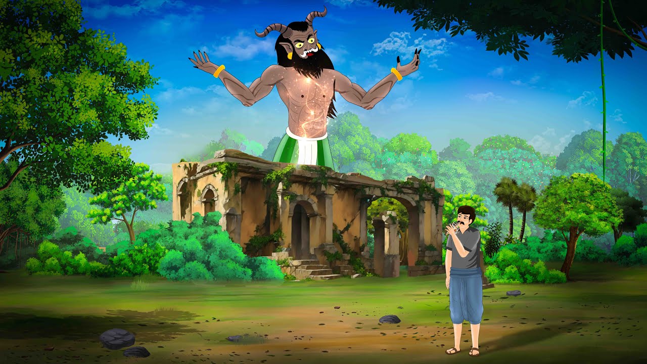 जादुई शंख और रहस्यमई जंगल | Rahasyamayi Jungle |Hindi Story | Moral Stories | cartoon story #cartoon
