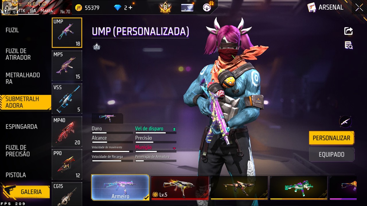 COMPREI A CONTA COM AS MELHORES ARMAS ATRIBUTADAS DO JOGO!!