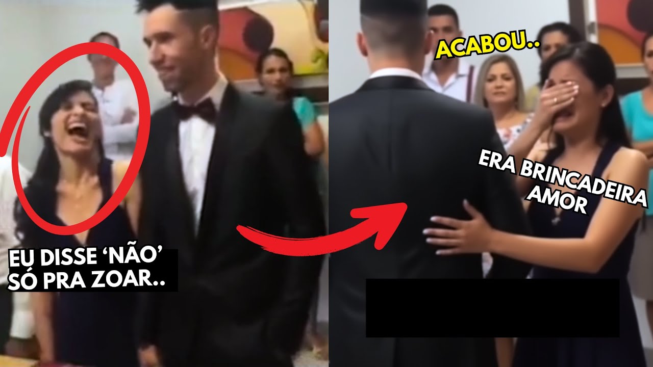 Mulher Fez Graça com o Marido No Casamento e Acabou Chorando Solteira