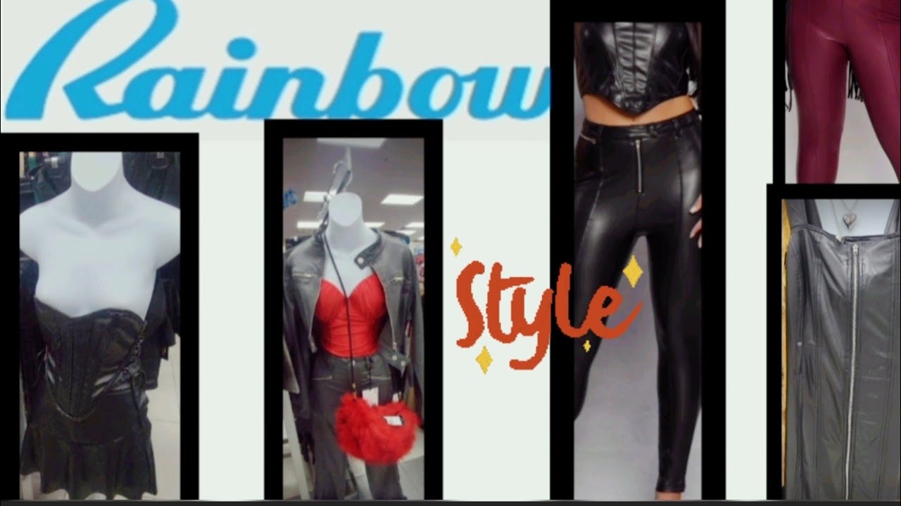 FAUX LEATHER FINDS AT RAINBOW 😍🔥 CUTE PANTS, SKIRTS, JACKETS & MORE! 💕 JR & PLUS SIZES