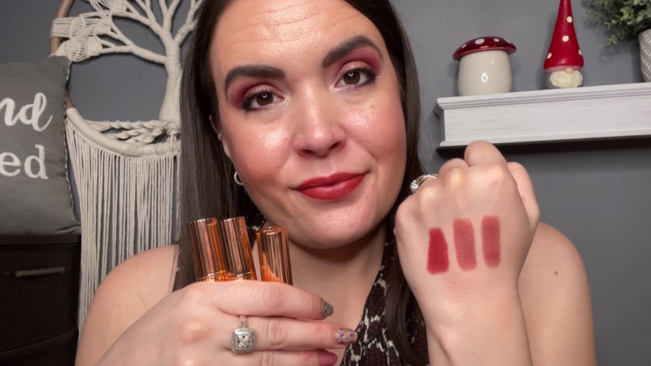 Charlotte Tilbury Matte Revolution Lipstick Swatches
