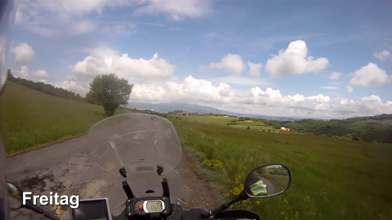 Ups - Szenen eines Motorrad-Urlaubs in der Slowakei
