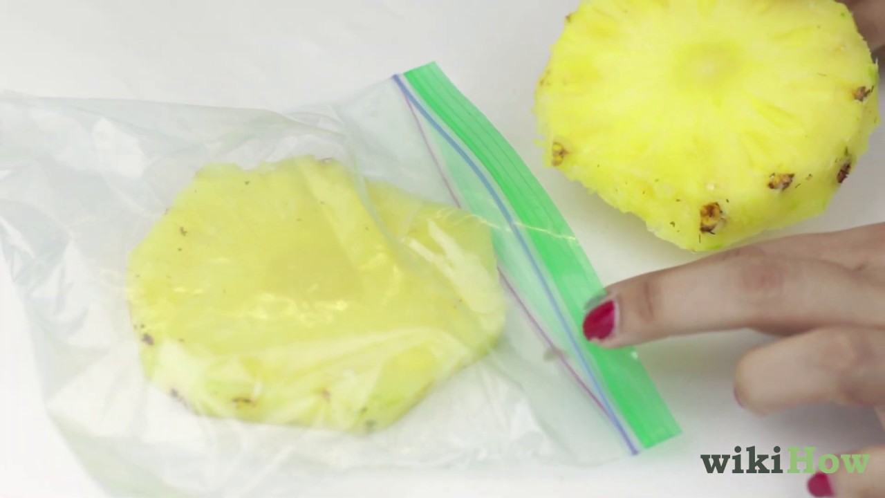 How to Freeze Pineapple