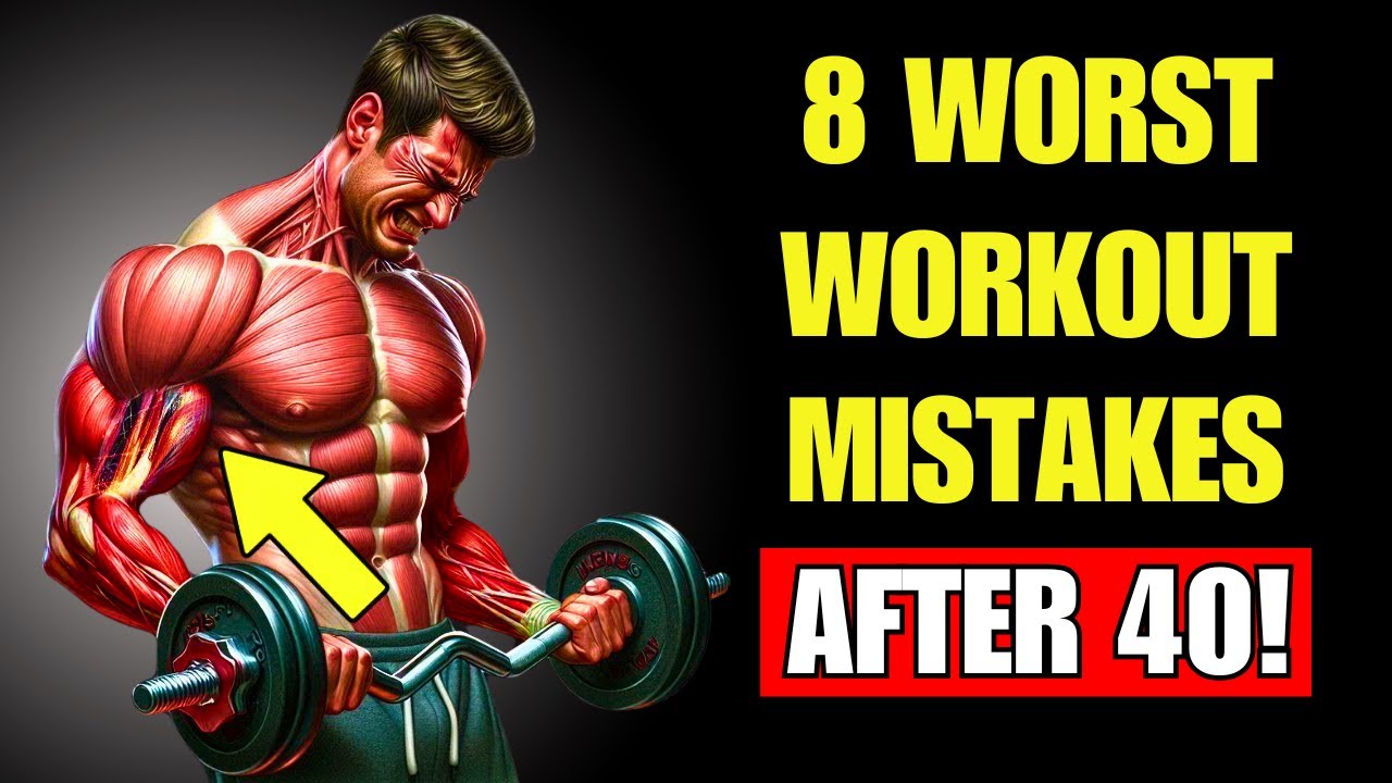 8 WORST TRAINING MISTAKES that DESTROY YOUR MUSCLE GAINS AFTER 40