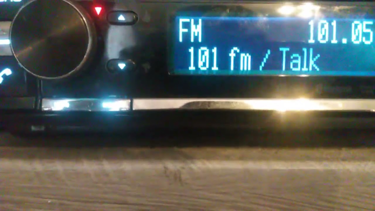 Odbi&oacute;r Polskiego Radia Wrocław w okolicach Warszawy - bandscan100,9 - 103 MHz