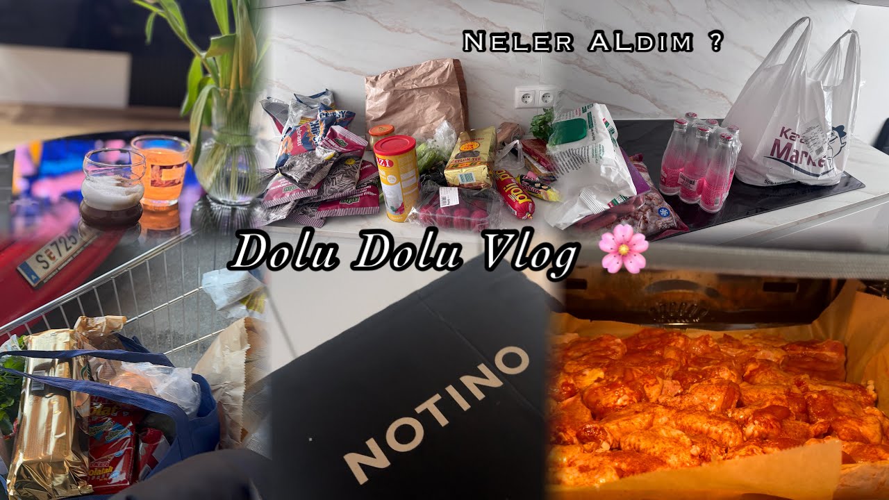 157€ luk TÜRK MARKET ALISVERISI😳ELTIM GILI CAGIRDIM AKSAM YEMEGINE|NOTINO📦 MICROBLADIN SON SEYANSIM 