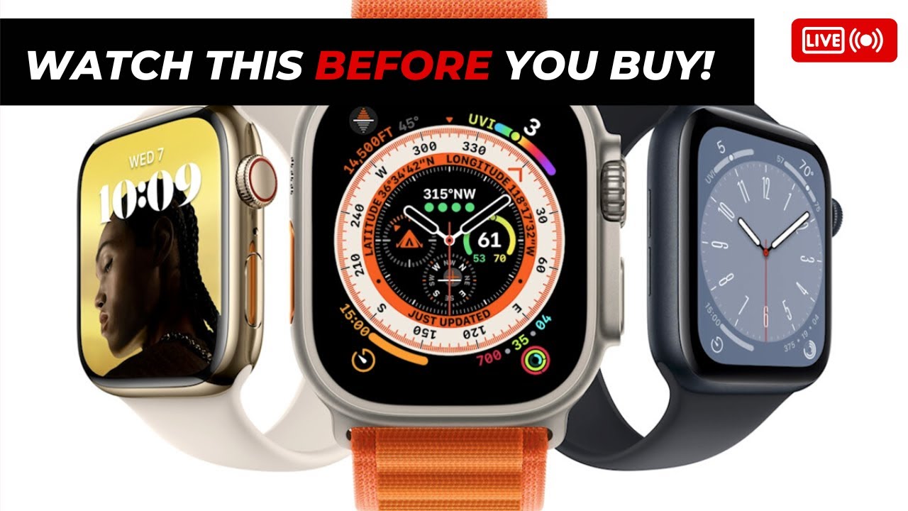 Apple watch series 8, SE or Ultra - NEW FEATURES! 
