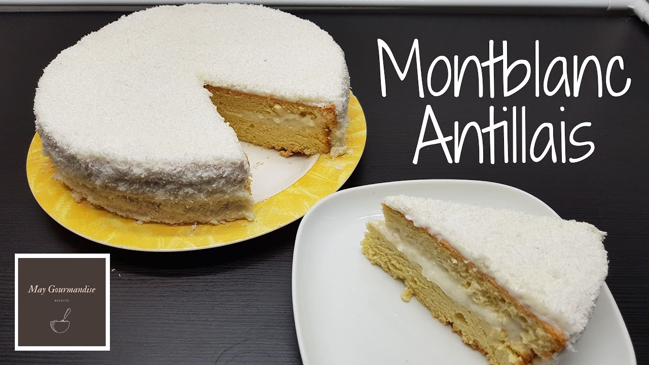 Recette Mont blanc antillais facile