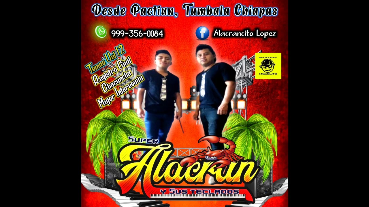 Chacuncha_Super Alacrán Y Sus Teclados Vol 12