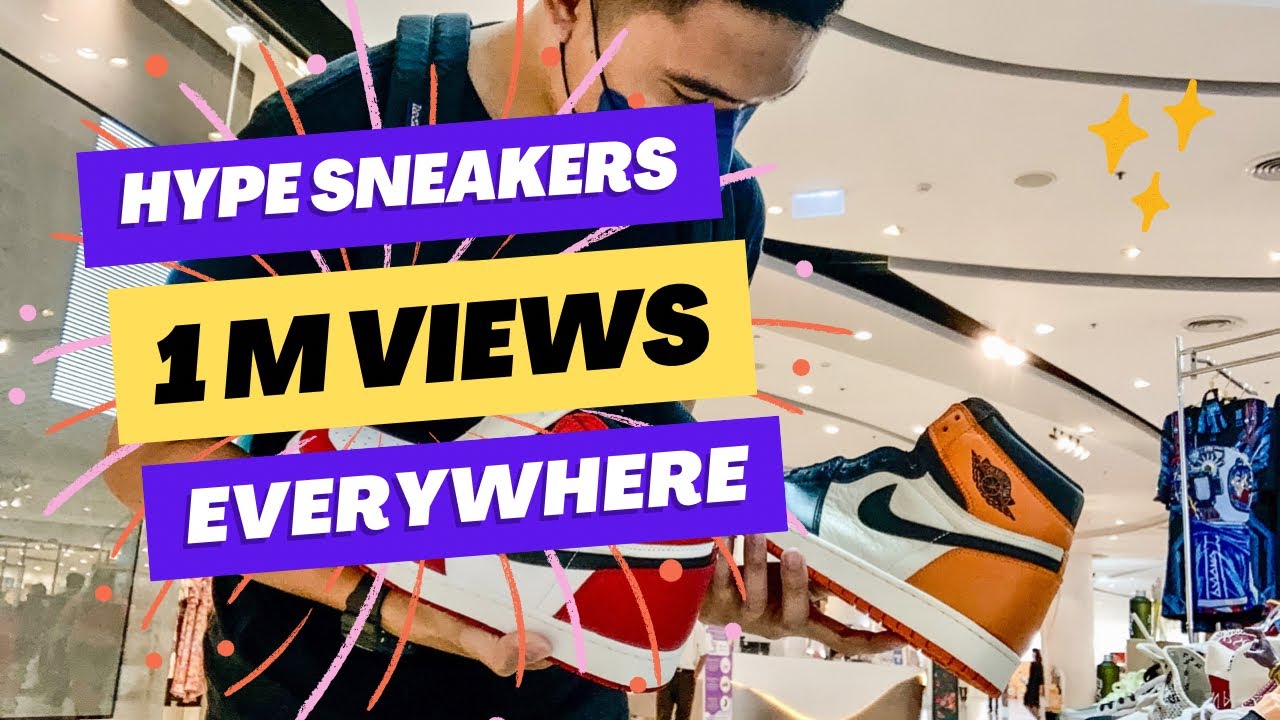 Sneaker shopping at  Sneaker festival 2022 Central Westgate Thailand