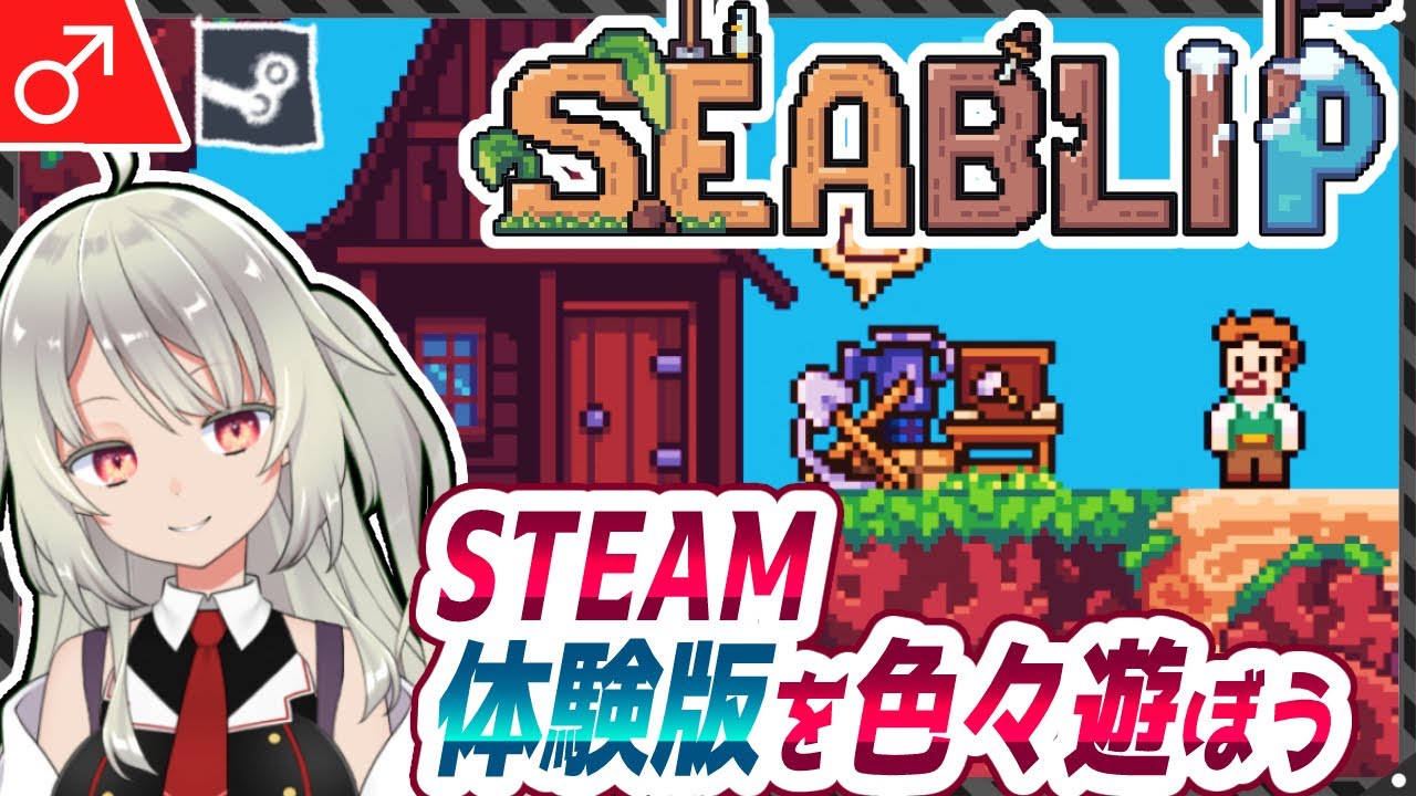 新作インディーゲーム発掘枠【Seablip】帆船バトルもの？サバイバルもの？