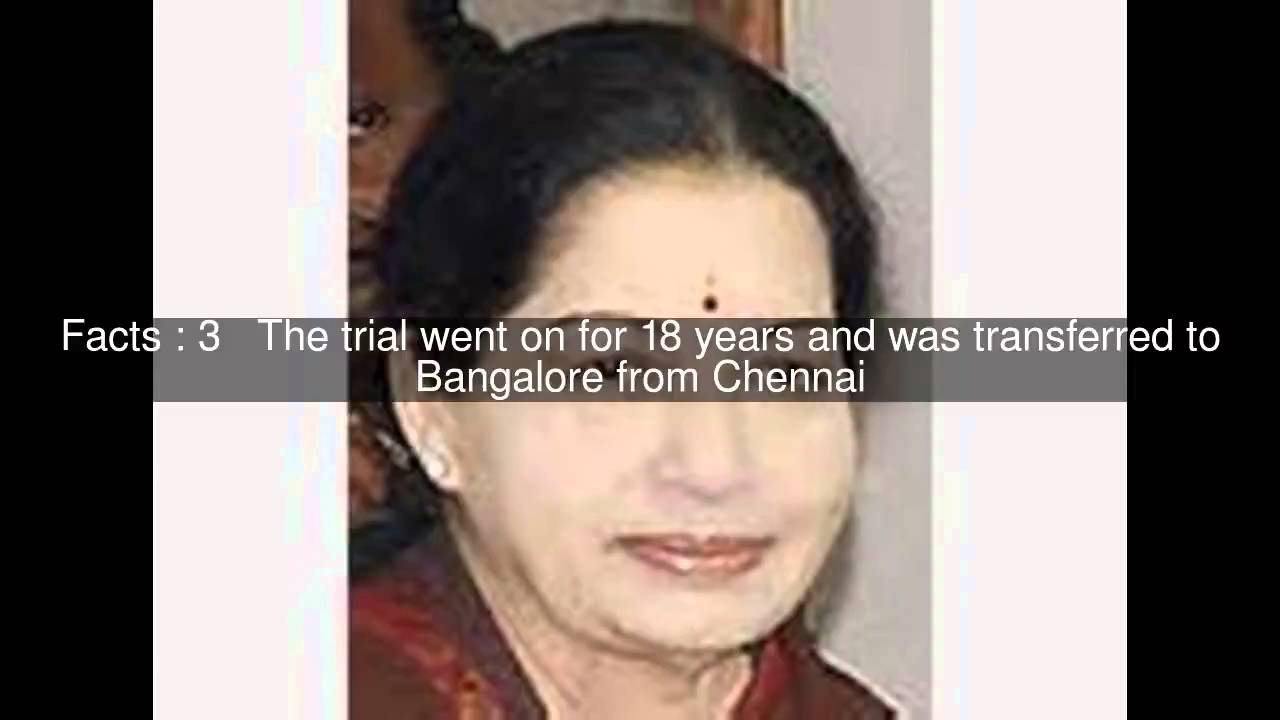 Disproportionate Asset case against Jayalalithaa Top  #9 Facts