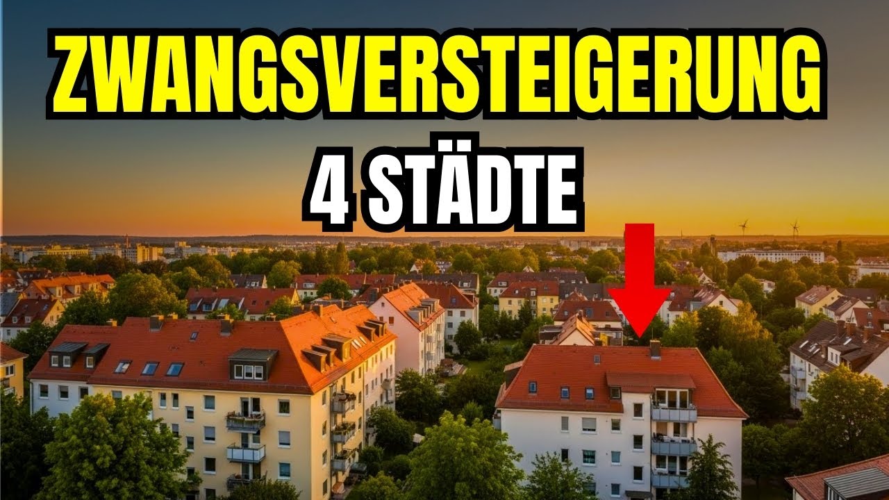 WOHNUNGS-FALLE 2026: Diese 4 STÄDTE verwandeln Schnäppchen in SCHULDEN (447 Zwangsversteigerungen)