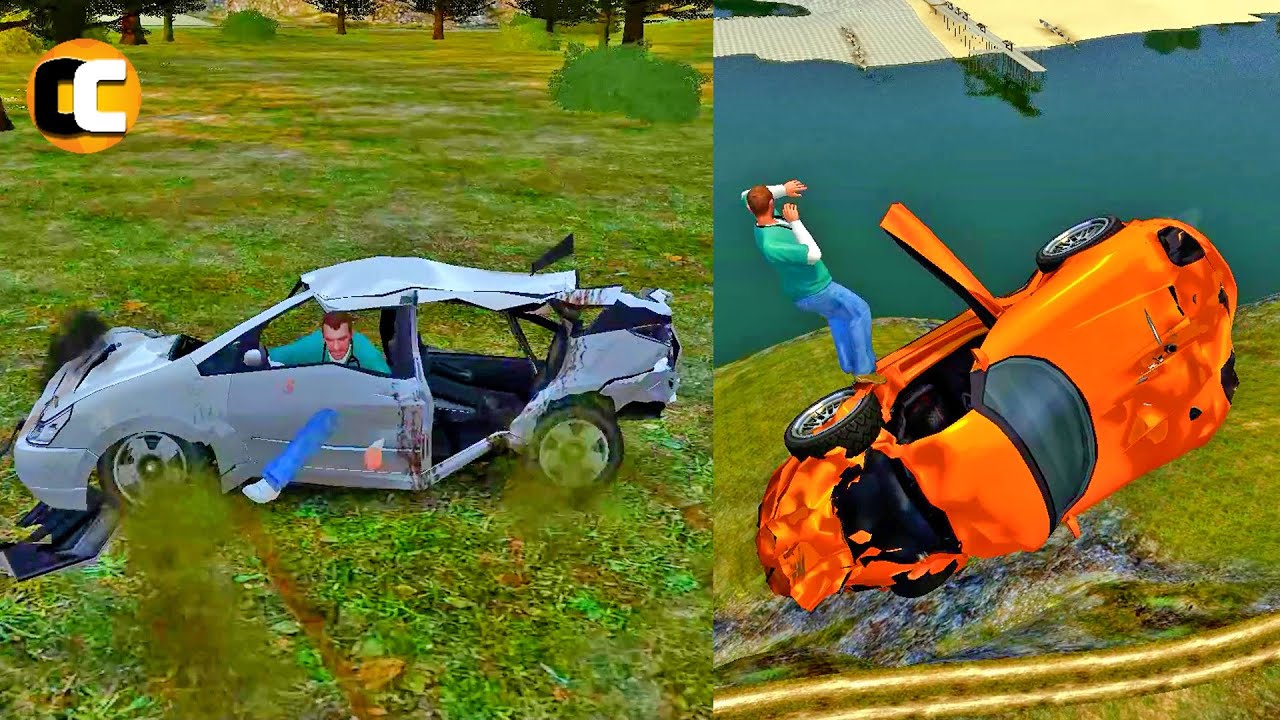 GTA 4 Cliff Drops & Jumps (GTA 4 Crashes/Ragdolls) #10