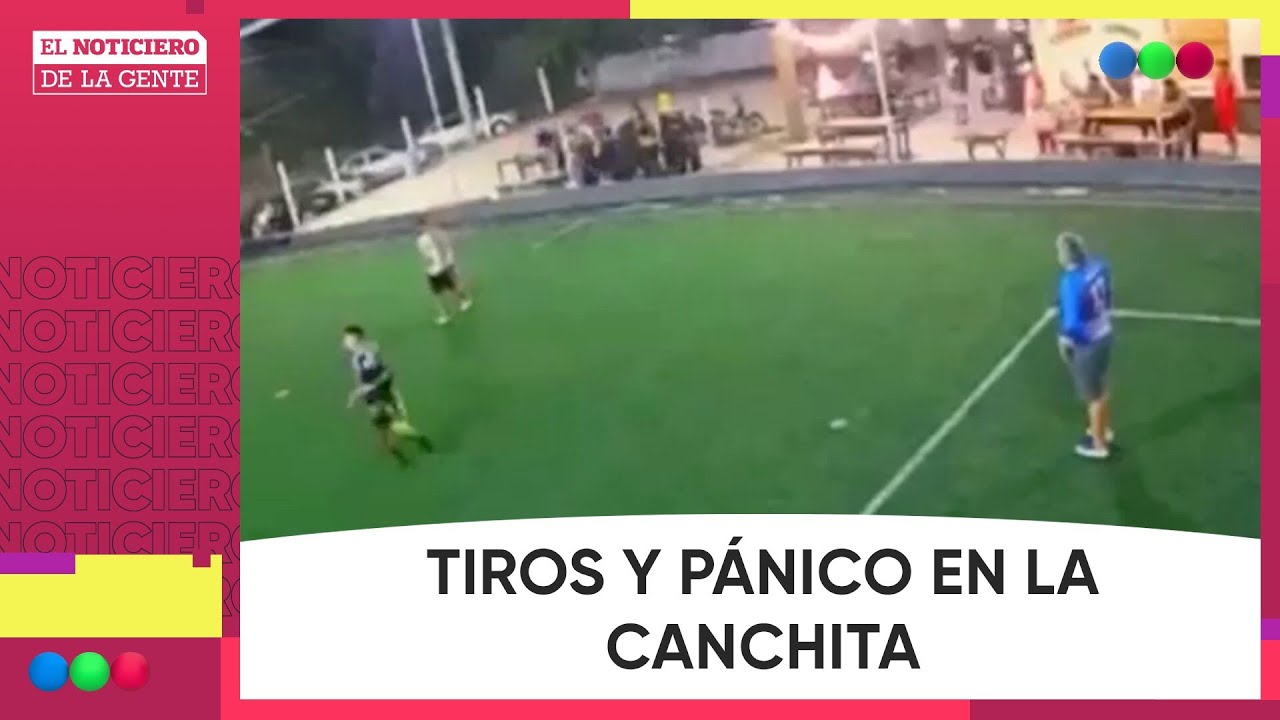 JUGABAN al FÚTBOL y CORRIERON por los TIROS #ElNotidelaGente