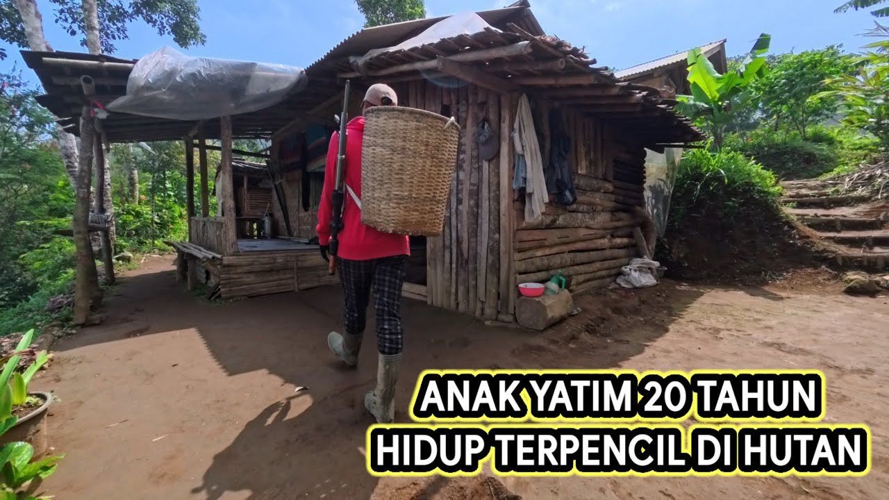 ANAK YATIM HIDUP TERPENCIL DI DALAM HUTAN BERSAMA IBU NYA