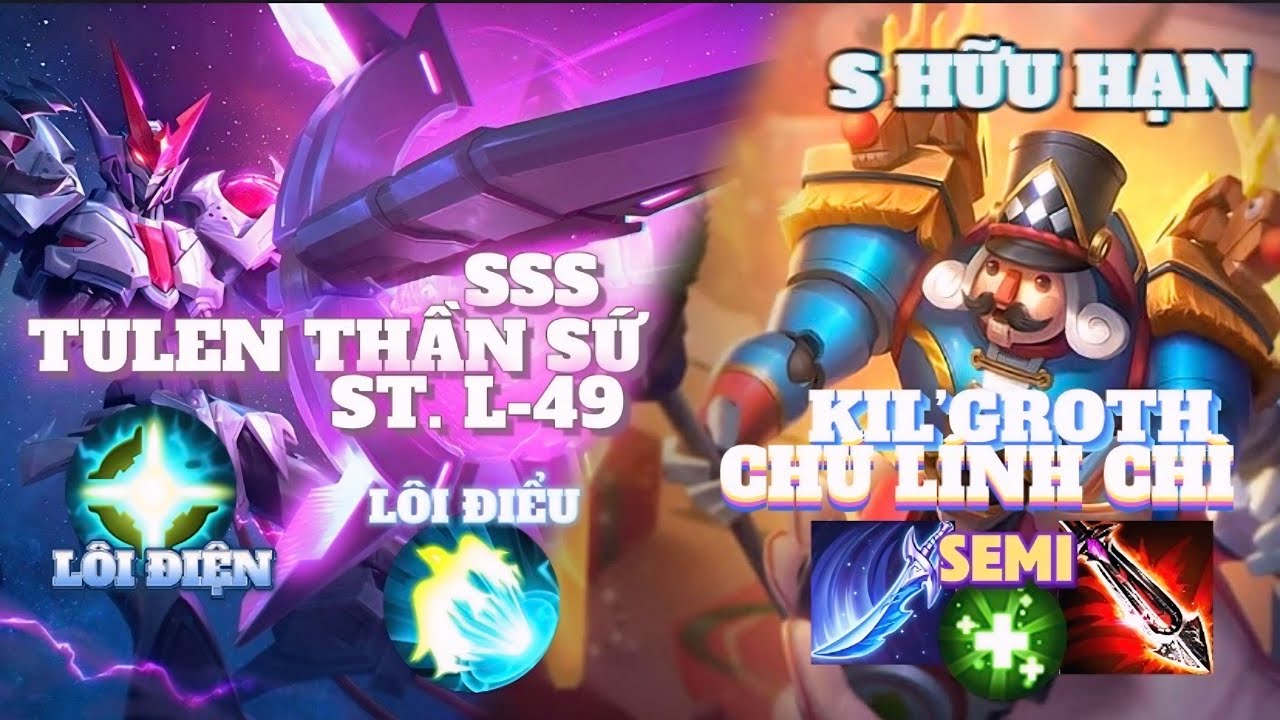 KIL&rsquo;GROTH | TULEN THẦN SỨ ST. L-49 K&Egrave;O ĐẤU KHẮC C&Aacute; KIL&rsquo;GROTH VỀ LATE VỚI DAME TO X CƠ ĐỘNG | LQM