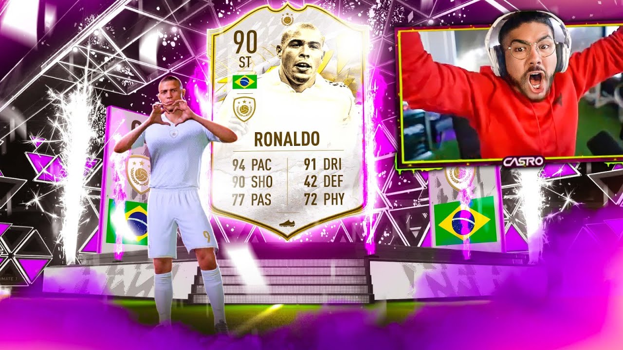 50 ICON PACKS!! R9 RONALDOOOOOO!! FIFA 22