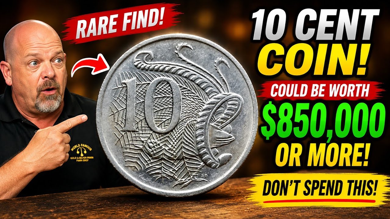 Don&rsquo;t Spend These Australian 10 Cent Coins! 1977, 1979 & 1980 Coin Value Revealed